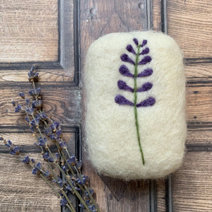 Gardeners Gift set with felted soap